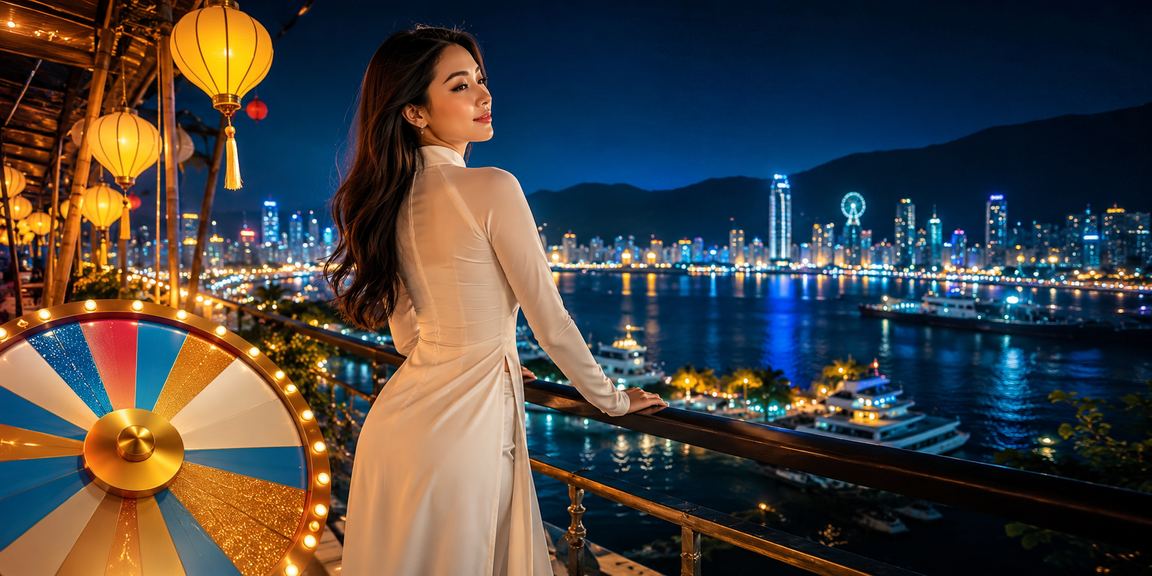 Sự kiện may mắn theo phong cách áo dài tại Hội An, gợi nhớ không khí lễ hội và giải trí địa phương